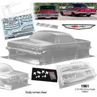 BWX-N127 | Bodyworx Body Chevy Impala 1961 1/10th 200mm