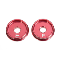 Team Corally - Alum. Lower Arm Cap SSX-12 - E - 1.0mm - 2 Pcs