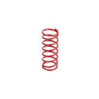 Team Corally - Shock Spring - Red 1.1mm - Hard - 1 Pc