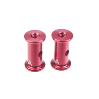 Team Corally - Alum. Spacer Holder - A - 12mm - 2 Pcs
