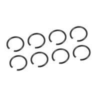Team Corally - C-Clips 7mm - Steel - 8 Pcs