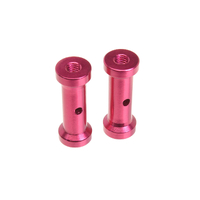Team Corally - Aluminum Body Mount Spacer - 2 Pcs
