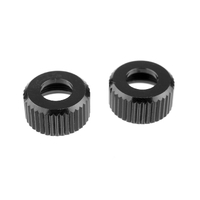 Team Corally - Shock Body Cap - Lower - Alu. - 2 Pcs