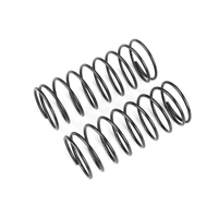 Team Corally - Shock Spring - Black - Soft - Front - 2 Pcs