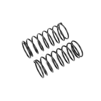 Team Corally - Shock Spring - Black - Hard - Front - 2 Pcs