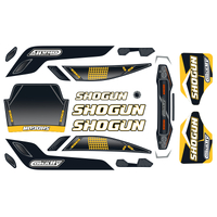 Team Corally - Body Decal Sheet  - Shogun XP 6S - 2021 - 1 pc