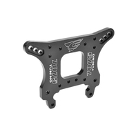 Team Corally - Shock Tower - XTR - Front - 7075 Aluminum - 5mm - Black - 1 Pc