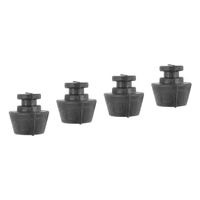 Team Corally - Rubber Feet 4pcs - Nitro Powerbox