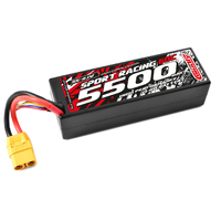 Team Corally - Sport Racing 60C - 5500Mah - 3S - 11,1V - XT-90 - Hard Case