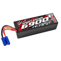 Team Corally - Sport Racing 60C - 6900Mah - 3S - 11,1V - EC-5 - Hard Case