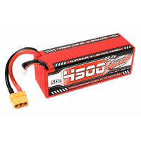 Team Corally - Sport Racing 50C LiPo Battery - 4500mAh - 22.2V - Stick 6S - Hard Wire - XT90