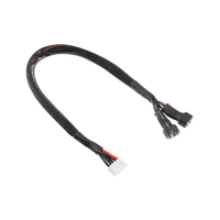 Team Corally - Balancer Lead 2X 2S - Battery 2X 2S XH Connector - Charger 4S XH Connector - Silicone Wire 22AWG - 30cm - 1 pc