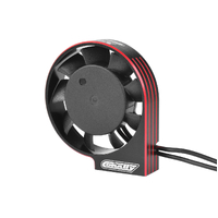Team Corally - Ultra High Speed Cooling Fan XF-40 w/BEC connector - 40mm - Black - Red