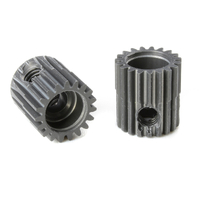 Team Corally - 64 DP Pinion - Short - Hard Anodised AL7075 - 19 Teeth - Shaft Dia. 3.17mm