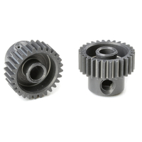 Team Corally - 64 DP Pinion - Short - Hard Anodised AL7075 - 28 Teeth - Shaft Dia. 3.17mm