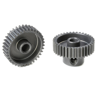 Team Corally - 64 DP Pinion - Short - Hard Anodised AL7075 - 36 Teeth - Shaft Dia. 3.17mm