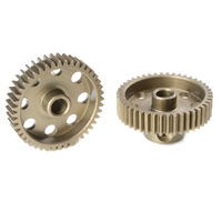 Team Corally - 64 DP Pinion - Short - Hardened Steel - 44 Teeth - Shaft Dia. 3.17mm