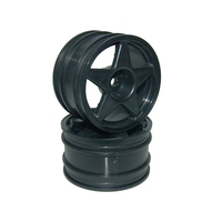 GV CB370B WHEEL  TYPE  STAR   (2) <BLACK>
