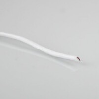 Castle 20AWG 60 Inch White Wire