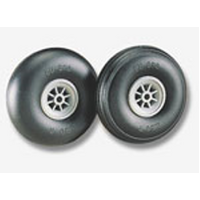 DUBRO 350T 3-1/2in DIA TREAD SURF WHEELS   (1 PAIR PER CARD)