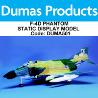 DUMAS 501 18 INCH WINGSPAN F-4D PHANTOM STATIC DISPLAY MODEL
