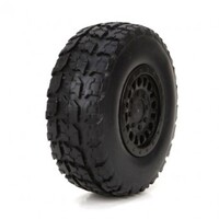 ECX Tyre Mounted on Black Wheels (2)