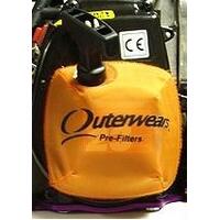 Outerwears Pullstart Pre-Filter Orange (1) HPI Baja