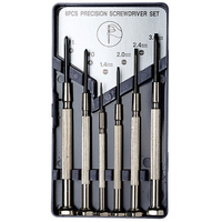 EXCEL 55662 6 PIECE PRECISION SCREWDRIVER SET