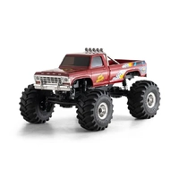 FMS 1/24 FCX24 Ford F-100 RC Truck RTR (Brushed) Red V3 