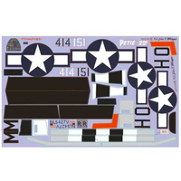 Decal sheet 1400mm P-51D V8