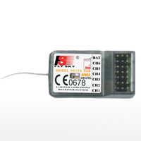 FS-R6B Receiver 2.4G 6CH Radio Model Remote Control Receiver for FlySky 