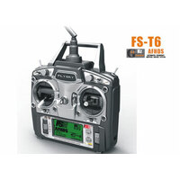Flysky T6 2.4G Mode 2. 6 Channel Radio & Receiver system  Quadcopter/Helicopter/Airplane
