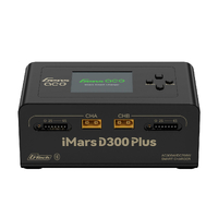 Gens Ace iMars D300 Plus G-Tech Smart Dual AC/DC Charger (Black) (6S/16A) (AC-300W) (DC-350W x2) w/Bluetooth App Control