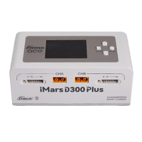 Gens Ace iMars D300 Plus G-Tech Smart Dual AC/DC Charger (White) (6S/16A) (AC-300W) (DC-350W x2) w/Bluetooth App Control