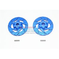 UDR010D+1MM-B | GPM UDR Blue Aluminium +1mm Brake Disc Wheel Hex 2Pcs