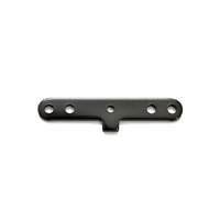 Front Lower Alum Suspension Plate, Black