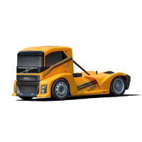 Hyper EPX 1/10 Semi Truck On-Road ARR, Yellow Paint body (Requires all electronics)