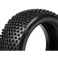 HB Block Tire (White/ 1/8 Buggy/2pcs)