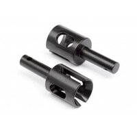HB Gear Diff Outdrive Set (Front/Steel/2pcs)