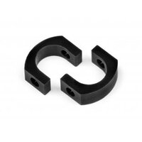 HB POM Cup Joint Adapter (2mm Hole/Black/2pcs)