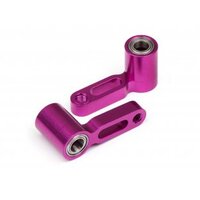 HB Steering Arm +2mm (Purple/2pcs)