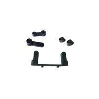 HAIBOXING 3378-P018 BRAKE/THROTTLE BAR MOUNT+SERVO ARMS+SERVO RETAINER