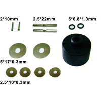 HAIBOXING 69555 DIFF. PINIONS+PINS+WASHERS+O-RING+ DIFF. CASE