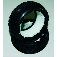 HAIBOXING 69743 TIRES (FRONT)+ SPONGE INSERT