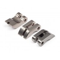 HPI Aluminium Racing Clutch Shoes Gunmetal (3pcs)