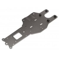 HPI Rear Chassis Plate (Gunmetal)