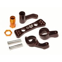 HPI High Performance Aluminium Steering Rack Set (Brown)