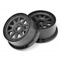 HPI TR-10 Wheel Black (120x65mm/-10mm Offset)