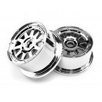 HPI TR-10 Wheel Chrome (120x60mm/-4mm Offset)