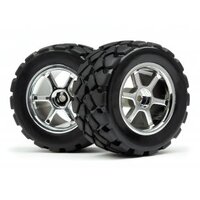 HPI Mounted VT Tire/Wheel Set (4pcs)